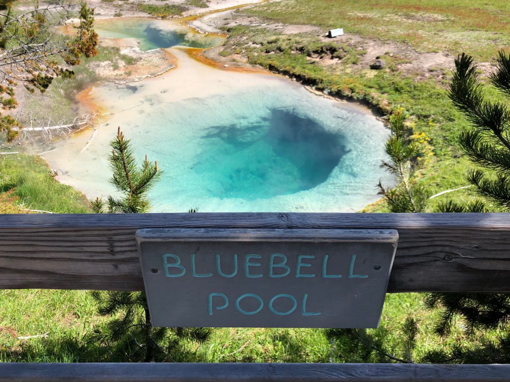 Bluebell Pool, West Thumb, Yellowstone