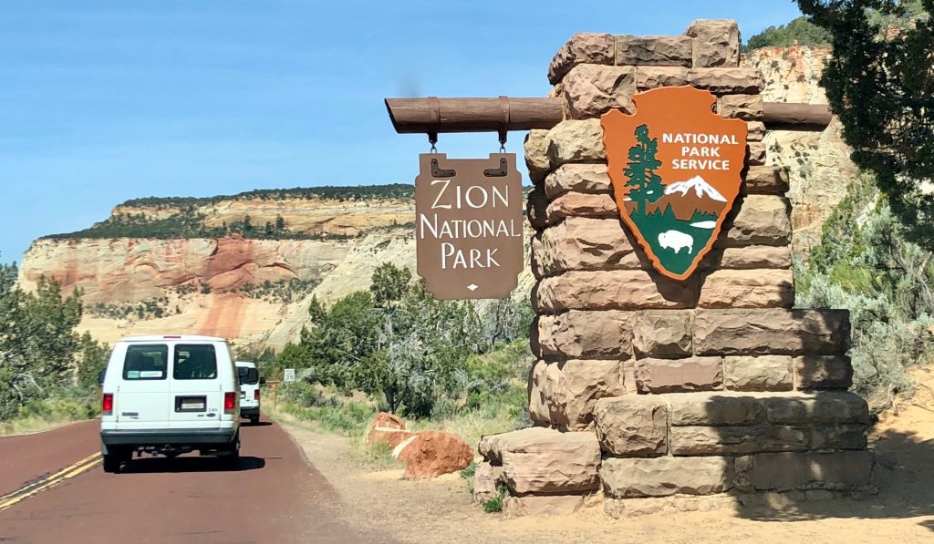 Zion National Park East Entrance