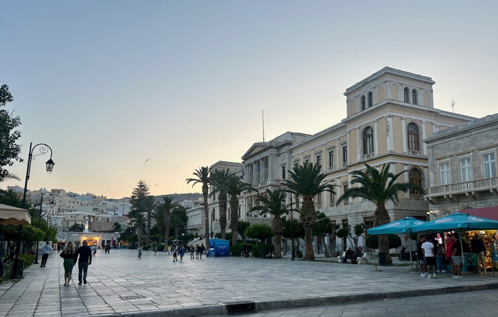 Miaouli Square, Ermoupolis, Syros