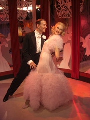 Fred Astaire - Ginger Rogers at Madame Tussauds, Hollywood