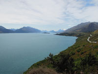 Scenic drive to Glenorchy